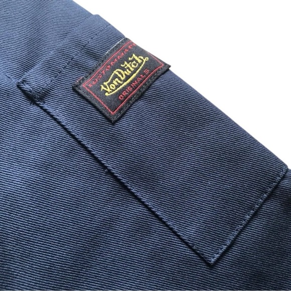 Von Dutch Navy Blue Southern California Speed Team Mechanical Jacket | NEW/NWT!! - Picture 8 of 11